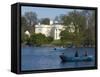 Boating Lake, Regent's Park, London, England, United Kingdom, Europe-Ethel Davies-Framed Stretched Canvas