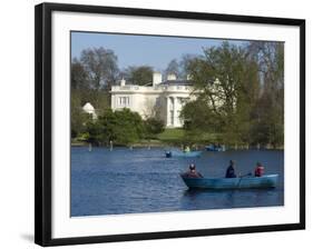 Boating Lake, Regent's Park, London, England, United Kingdom, Europe-Ethel Davies-Framed Photographic Print