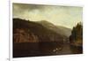 Boating on Lake George, 1870-David Johnson-Framed Giclee Print