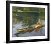 Boating on the Thames-Sir John Lavery-Framed Premium Giclee Print