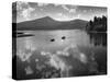 Boating on Upper Klamath Lake-Leland J. Prater-Stretched Canvas