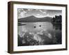 Boating on Upper Klamath Lake-Leland J. Prater-Framed Photographic Print