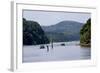 Boating, Periyar Tiger Reserve, Thekkady, Kerala, India, Asia-Balan Madhavan-Framed Photographic Print