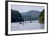 Boating, Periyar Tiger Reserve, Thekkady, Kerala, India, Asia-Balan Madhavan-Framed Photographic Print