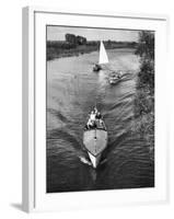 Boating Pleasures-null-Framed Photographic Print