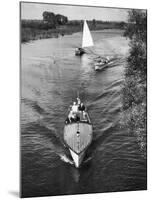 Boating Pleasures-null-Mounted Photographic Print