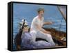 Boating-Édouard Manet-Framed Stretched Canvas