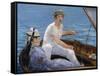 Boating-Édouard Manet-Framed Stretched Canvas