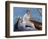 Boating-Édouard Manet-Framed Art Print