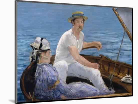 Boating-Édouard Manet-Mounted Art Print