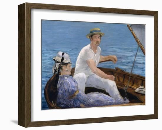 Boating-Édouard Manet-Framed Art Print