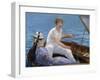 Boating-Édouard Manet-Framed Art Print