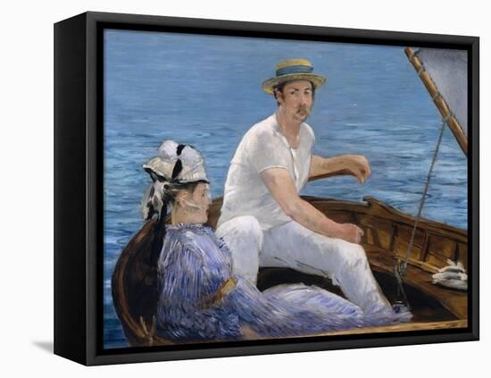 Boating-Édouard Manet-Framed Stretched Canvas