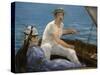 Boating-Edouard Manet-Stretched Canvas