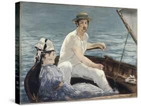 Boating-Edouard Manet-Stretched Canvas