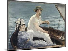 Boating-Edouard Manet-Mounted Giclee Print