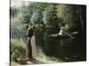 Boating-Leopold-Francois Kowalsky-Stretched Canvas