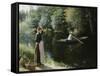 Boating-Leopold-Francois Kowalsky-Framed Stretched Canvas