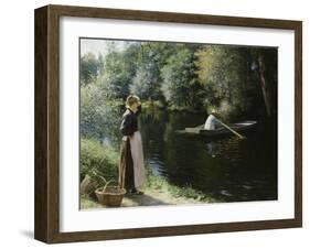 Boating-Leopold-Francois Kowalsky-Framed Giclee Print