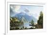 Boatmen on Loch Katrine-John Knox-Framed Giclee Print