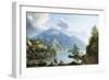 Boatmen on Loch Katrine-John Knox-Framed Giclee Print