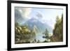 Boatmen on Loch Katrine-John Knox-Framed Giclee Print