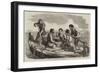 Boatmen on the Neva-null-Framed Giclee Print