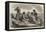 Boatmen on the Neva-null-Framed Stretched Canvas
