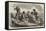 Boatmen on the Neva-null-Framed Stretched Canvas