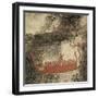 Boats (100 BC)-null-Framed Art Print