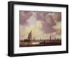 Boats, 1646-Jan Van Goyen-Framed Giclee Print