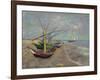 Boats, 1888-Vincent van Gogh-Framed Giclee Print