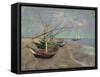 Boats, 1888-Vincent van Gogh-Framed Stretched Canvas