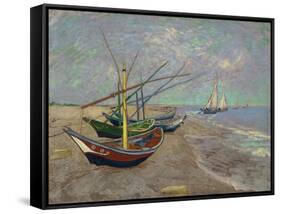 Boats, 1888-Vincent van Gogh-Framed Stretched Canvas