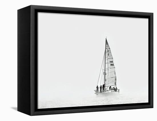 Boats 1-Janet Slater-Framed Stretched Canvas