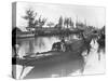 Boats, Alipore, India, 1905-1906-FL Peters-Stretched Canvas