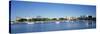 Boats Anchored in the Sea, Bayfront Park, Sarasota Bay, Sarasota, Florida, USA-null-Stretched Canvas