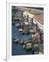 Boats and Barges Along the Waterfront of the Docks in Karachi, Pakistan-Harding Robert-Framed Photographic Print