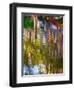 Boats and Buildings Along the Canal Belt, Amsterdam, Netherlands-Keren Su-Framed Photographic Print