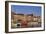 Boats and Harbour, Ostend, Belgium-Jenny Pate-Framed Photographic Print