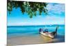 Boats and Islands in Andaman Sea Thailand-Vitaliy Pakhnyushchyy-Mounted Photographic Print