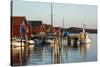 Boats and Timber Houses, Grebbestad, Bohuslan Region, West Coast, Sweden, Scandinavia, Europe-Yadid Levy-Stretched Canvas