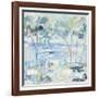 Boats and Trees 1-Michelle Brunner-Framed Art Print