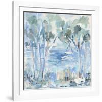 Boats and Trees 2-Michelle Brunner-Framed Art Print