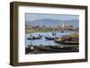 Boats Arriving at Nampan Local Market, Inle Lake, Shan State, Myanmar (Burma), Asia-Stuart Black-Framed Photographic Print