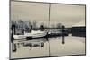 Boats at a harbor, Britannia, Steveston, Richmond, British Columbia, Canada-null-Mounted Photographic Print