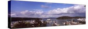 Boats at a Harbor, Friday Harbor, San Juan County, Washington State, USA-null-Stretched Canvas