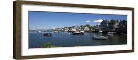 Boats at a Harbor, Nantucket, Massachusetts, USA-null-Framed Photographic Print