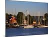 Boats at a Harbor, Parnu Yacht Club, Parnu, Estonia-null-Mounted Photographic Print