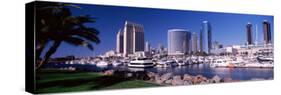Boats at a Harbor, San Diego, California, USA 2010-null-Stretched Canvas